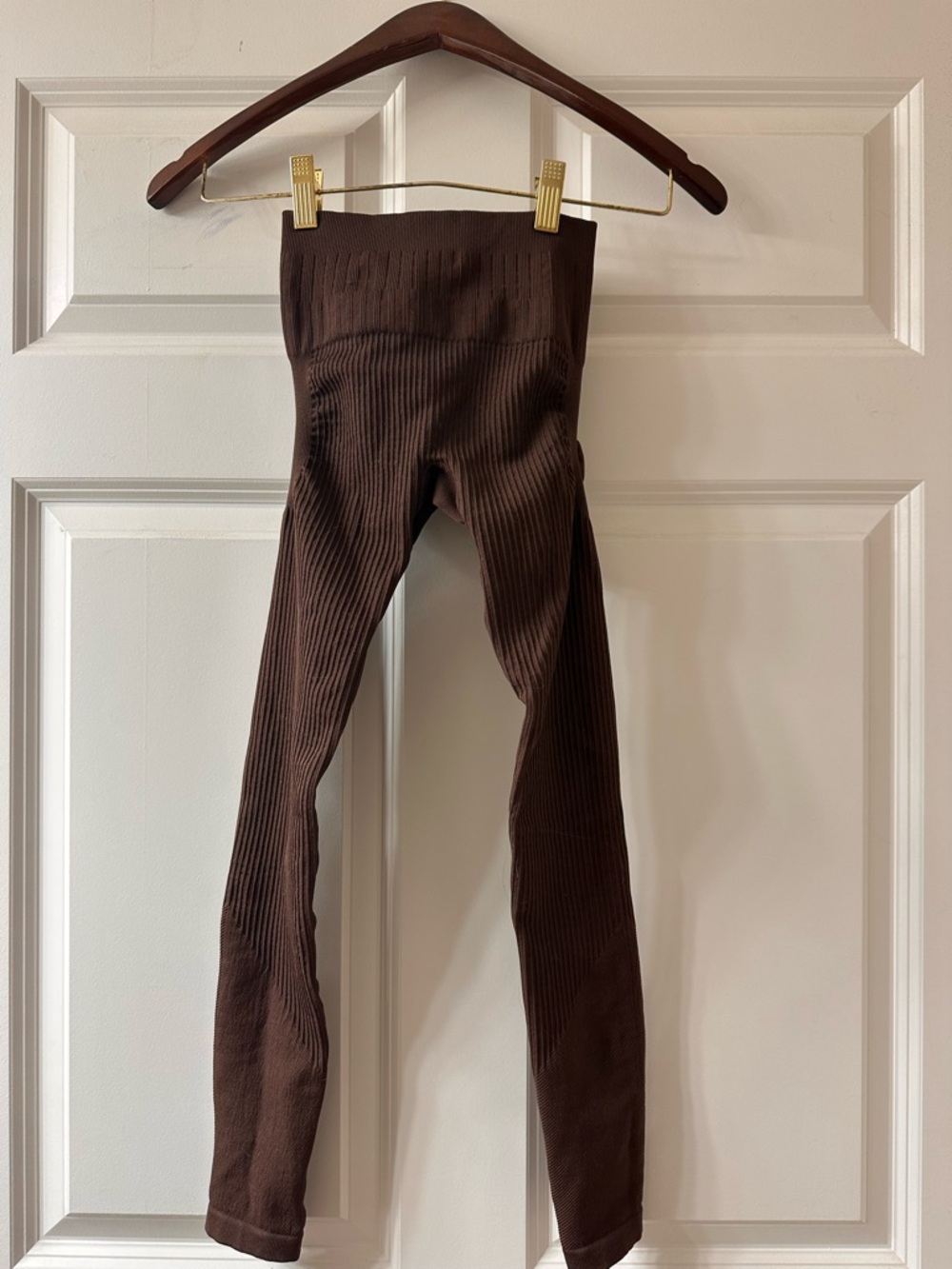 Buffbunny Waterfall Seamless Leggings - Brown
